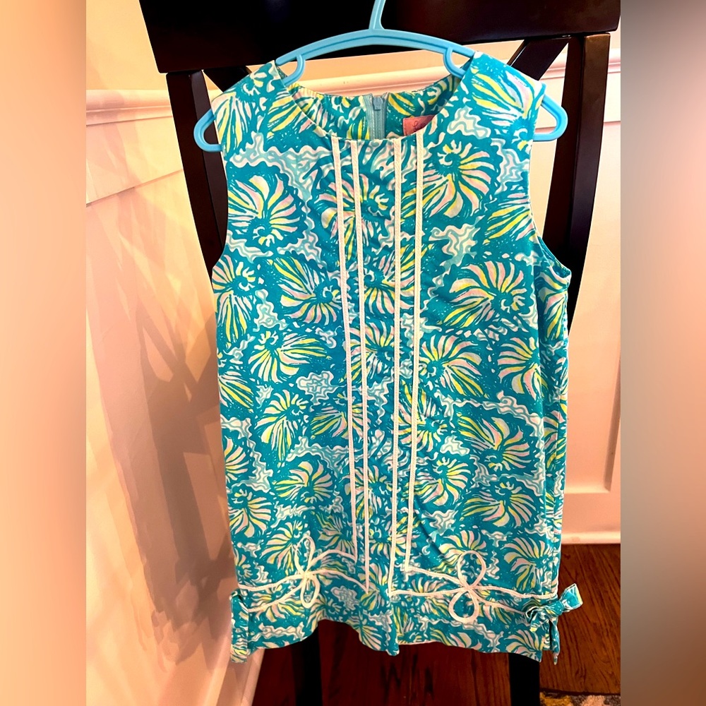 Lilly Pulitzer Little Lilly Classic Shift Dress - Girls Size 7